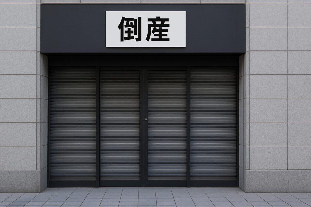倒産した会社